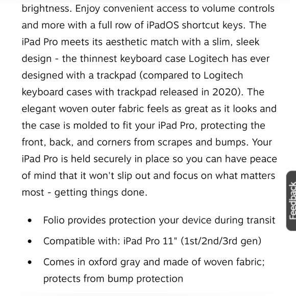 Like New 128 GB Apple iPad Pro 12.9” with Keyboard case - Picture 11 of 12